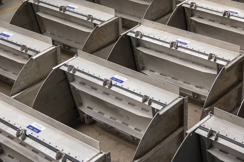 拍門式水力衝洗係統